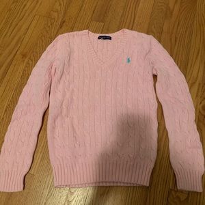 Pink Ralph Lauren Sweater